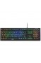 Sharkoon Skiller SGK30 Red Mechanische Gaming Tastatur (mit RGB Beleuchtung rote Schalter N-Key-Rollover 1000 Hz Polling Rate)