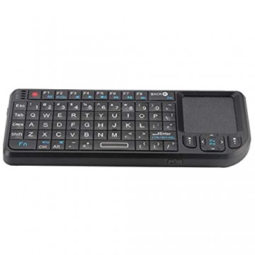 Verdelife 2.4G Mini Wireless Tastatur Maus USB Touchpad Mäuse Nummer Tastaturen Black Gamer