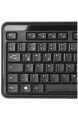 Basics - Set mit kabelloser Tastatur und Maus - leise und kompakt - DE-Layout (QWERTZ)