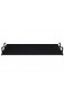 FIX&EASY Tastaturauszug mit Tastaurablage 800X500mm Esche schwarz Dekor Auszugschienen schwarz 500mm Set Ablage mit Auszug für Tastatur Maus Keyboard Laptop