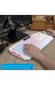Gaming Tastatur Und Maus Set Tastatur Maus Set Wired Rainbow LED Hintergrundbeleuchtung GK806 USB Gaming Keyboard 7 Tasten Gaming Maus mit Weiß（DE-Layout ）