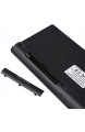 High Speed ​​2.4G Wireless Tastatur und Maus Kit Tastatur Ultra-Slim Für Windows Laptop ABS Schwarz Leichtes kabelloses und übersichtliches Wireless Mouse Set