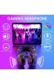 Hoopond Gaming-Tastatur Maus-Set Maus-Pad und Gaming-Headset mit Hintergrundbeleuchtung und Camouflage-RGB-Lautsprecher 5-in-1 Regenbogen-LED-Hintergrundbeleuchtung Gaming-Tastatur + 2400 DPI Maus