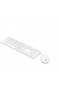 HP Pavilion Bundle 800 (4CF00AA) Tastatur und Maus kabellos (kabellos USB Dongle QWERTZ) weiß