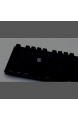 Logitech MX900 Premium Kabelloses Tastatur-Maus-Set 2.4 GHz Verbindung via USB-Empfänger MX Maus mit Easy-Switch Feature Hintergrundbeleuchtete Tasten PC/Laptop Englisches QWERTY-Layout - schwarz