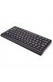 Qingchul K119 Ultra-Slim Durable Mini-Kombination aus kabelloser Tastatur und Maus für PC Desktop Loptop Classic Office Set