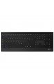 Rapoo 9500M kabellose ultraflache Multimodus-Kombination mit Tastatur und Maus 1.600 DPI Laser-Sensor schwarz