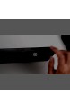 seenda Tastatur Maus Set Kabellos Wiederaufladbar 2 4 GHz Metallic Ultra-Dünne Leise Funktastatur mit Maus Tastatur Maus Set Klein für PC/Laptops/Computer/Smart TV Schwarz