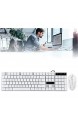 Tastatur-Maus-Kombination 104-Tasten-Tastatur und Maus-Set USB-Kabel-Gaming-Tastatur-Maus Für Computer Desktop PC