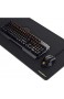Titanwolf Gaming Set - mechanische Tastatur ALUMAR MMO 10800dpi Gaming Maus Specialist XXL Mauspad - Mechanical Keyboard - Anti-Ghosting - LED Backlight - 19 Lichtmodi - Makro-Modus