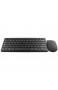 yinuiousory 2 4 GHz Wireless Tastatur und Maus Set stabile und sichere drahtlose Verbindung (schwarz)