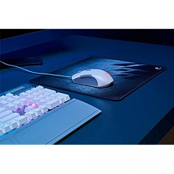 Corsair M55 PRO RGB Beidhändig nutzbare Optisch Gaming-Maus (12.400DPI Optisch Sensor Leicht 8 vollständig programmierbare Tasten RGB-LED-Hintergrundbeleuchtung) weiß