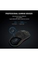 DeLux Gaming-Maus 16 8 Millionen RGB-Farben 10000 dpi (max) programmierbar ergonomische Maus für PC Laptop 7 Tasten PMW3325 67 g leicht