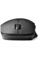 HP Bluetooth Maus (kabellos 5 programmierbare Tasten Bluetooth Track-on-Glassensor Reisemaus Laptopmaus) schwarz