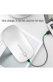 LEYMING Kabellose Maus mit USB-Nano-Empfänger ultradünn USB 2 4 G PC-Maus wiederaufladbar geräuschlos USB-Maus für MacBook Notebook PC Laptop Computer – Silber