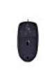 Logitech M90 Maus mit Kabel 1000 DPI Sensor USB-Anschluss 3 Tasten Für Links- und Rechtshänder PC/Mac - Grau