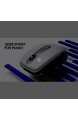 Logitech MX Anywhere 3 kompakte leistungsstarke Maus – Kabellos Magnetisches Scrollen ergonomisch anpassbare Tasten USB-C Bluetooth Apple Mac iPad Windows PC Linux Chrome - Hellgrau
