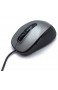 Microsoft Comfort Mouse 4500 kabelgebunden für Rechts- und Linkshänder geeignet schwarz und grau