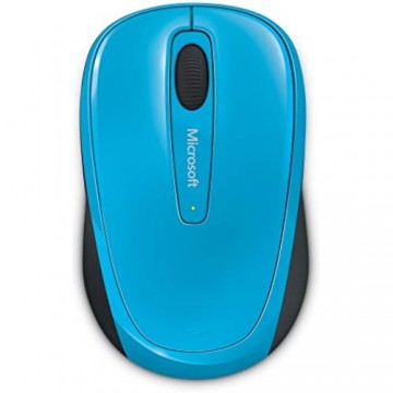 Microsoft WMM 3500 RF Wireless BlueTrack Maus beidhändig tragbar – Maus (beidhändig BlueTrack RF Wireless Cyan)