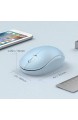 seenda Leise 2.4 GHz Kabellose Maus mit Nano-USB-Empfänger 1600 DPI Optischer Sensor für PC Laptop usw Blau