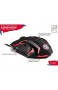 snakebyte FCB Gaming Maus (PC) - Offiziell lizenzierte FC Bayern München LED Gaming Mouse für PC Mac / hohe Präzision Geschwindigkeit / optischer Sensor bis zu 2400DPI / reibungsarme Gleitfläche