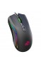 Tkoofn RGB Gaming Maus [Aktualisierte Version] 6 DPI (1000/1600/2400/3200/4800/7200) Optische LED Kabel Maus mit 7 Programmierbare Tasten RGB Marquee Effektlicht Ideal für Computer Spiele & Arbeit