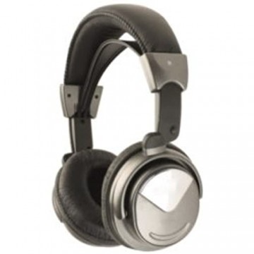 HiFi-Stereo-Kopfhörer Super-Bass und Leder-Kopfbügel