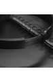 IPOTCH On Ear Kopfhörer mit Mikrofon Verkabelte Leichte Tragbare Klappbare Headsets Schwere Bass Kopfhörer mit 59 05 Zoll Kabel Ohne Kabelsalat - schwarz