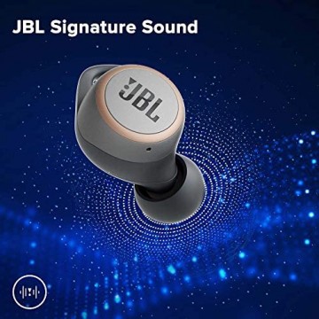 JBL LIVE 300TWS In-Ear Bluetooth Kopfhörer in Schwarz – True Wireless Ohrhörer mit Freisprecheinrichtung – Bis zu 6 Stunden Akkulaufzeit mit einer Ladung – Inkl. Ladecase
