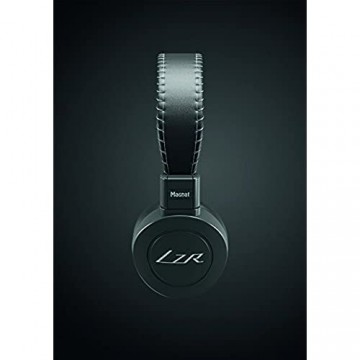 Magnat LZR 560 High Performance On-Ear-Kopfhörer Perfekte Passform Kabel-Fernbedienung mit Freisprecheinrichtung - schwarz/silber