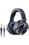 OneOdio Over Ear Kopfhörer mit Kabel 50mm Treiber Bassklang 6.35 & 3.5mm Klinke Share-Port Geschlossene Studio Headphones für DJ Podcast Monitor Handy PC MP3/4 (Pro-10 Blau)
