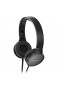Panasonic RP-HF500ME-K On Ear Kopfhörer (Headset 9-25.000 Hz 40mm Wandler Ohrmuscheln mit Aluminium Oberfläche gepolstertes Kopfband) schwarz