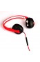 Philips O Neill Headband Kopfhörer SHO4200RW/10 inkl. Super-Bass Ohrmuschel-Sicherung / rot/weiß
