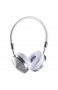 QUD Wireless Bluetooth Headset - Bluetooth Kopfhörer über Ohr Comfortable Wireless-Kopfhörer wiederaufladbare HiFi-Stereo-Headset 20/3/15 (Color : Silver)