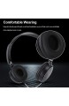 Socobeta Kabelgebundener Headset Kopfhörer Faltbare kompakte kabelgebundene Stereo-HiFi-Musikkopfhörer-Unterstützung TF-Karte