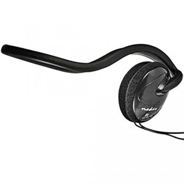 TronicXL Kopfhörer Nackenbügel Neckband Stereo Kopfbügel 3 5mm Klinke kompatibel mit für Smartphone iPhone Handy Samsung Huawei Xiaomi Tablet Ipad Nackenband MP3-Player hinter dem Ohr Ohrbügel