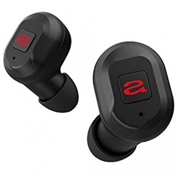 Aiwa Prodigy Air-2 Bluetooth Kopfhörer mit Mikrofon Kabellose in-Ear Ohrhörer 6 Stunden Spielzeit Leicht & Kompakt Smartcase mit 24 Stunden Akkulaufzeit - Schwarz