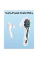 AUKEY Bluetooth Kopfhörer In Ear Kopfhörer Kabellos HiFi-Stereo Headset mit Intensivem Bass 35 Std. Laufzeit Berührungssteuerung und Integriertem Mikrofon für Android und iOS