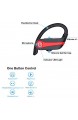 Bluetooth 5.1 Kopfhörer Sport Kopfhörer Kabellos Sport 40H Spielzeit Bass Sports Headset IPX7 Wasserdicht In Ear Ohrhörer Wireless Earbuds mit HD Mic CVC8.0 Noise Cancelling Für Laufen Training