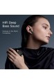 Bluetooth Kopfhörer In Ear Kopfhörer Kabellos mit Verstärkten Bass Wireless Kopfhörer Sport mit 2 Mikrofone Touch-Control USB-C Quick Charge Wireless Ladebox Wasserdicht