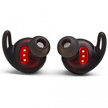 JBL Reflect Flow In-Ear Bluetooth-Kopfhörer in Schwarz – Kabellose Ohrhörer mit Talk Thru-Technologie und Mikrofon – Wasserdichte Sport-Kopfhörer Klasse IPX7 – Inkl. Ladecase