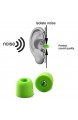 KLIM Kopfhörer Ohrhörer 4.9mm Memoryschaum - 12 Ohrhörer - Überaus bequem - Isolierung von Außengeräuschen - 2 Verschiedene Größen 2020 Version
