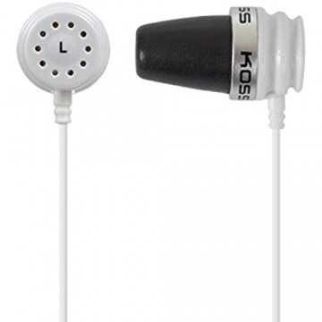 Koss SparkPlug In-Ear Kopfhörer Ohrhörer - Weiß/Schwarz