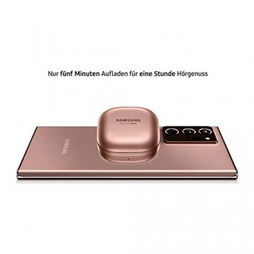 Samsung Galaxy Buds Live kabellose Bluetooth-Kopfhörer mit Noise Cancelling (ANC) komfortable Passform ausdauernder Akku Wireless Kopfhörer in bronze