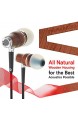 Symphonized NRG 3.0 Premium IN Ear KOPFHÖRER Ohrhörer aus edlem Holz Mikrofon und Lautstärkeregler - Geräuschisolierende Ohrstöpsel für Zuhause und Unterwegs (Schwarz & Grau)