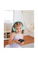 AILIHEN I35 Kinder Kopfhörer mit Kabel Mikrofon 85dB Lautstärkeregler Faltbarer Leicht Kinderkopfhörer 3.5mm Jungen Mädchen On-Ear Headsets für Schul Chromebook Handys Tablets (Grün Lila)