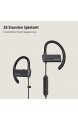 Bluetooth Kopfhörer 5.0 [2019 Upgrade] BesDio Sports Kopfhörer: Drahtlose Ohrhörer (aptX-HD Stereo 28-Stunden-Wiedergabezeit IPX7 3 EQs-Modi Hervorrufung von Siri CVC 8th Noise Cancelling Mic)