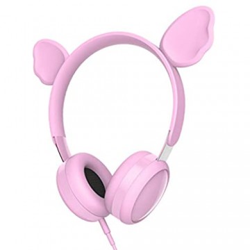 EINSKEY Kopfhörer Kinder On Ear 85 dB Lautstärkebegrenzung Kabelkopfhörer Verstellbares Kinderkopfhörer für Schule Reise Familie