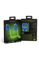 Energy Sistem Earphones BT Running 2 Neon Green (Bluetooth-Sportkopfhörer mit Neon-LED IPX4 Secure Fit und erweitertem Akku) Grün