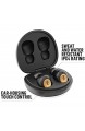 House of Marley True Wireless Champion In-Ear Ohrhörer - Kompakte Bluetooth 5.0-Ohrhörer 28 Std Spielzeit mit wiederaufladbarem Case inkl. komfortabler Ohrstöpsel umweltfreundliches Bambus-Design